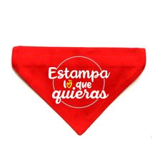 Cargar imagen en el visor de la galería, Bandana Mascota  - 100% Personalizada
