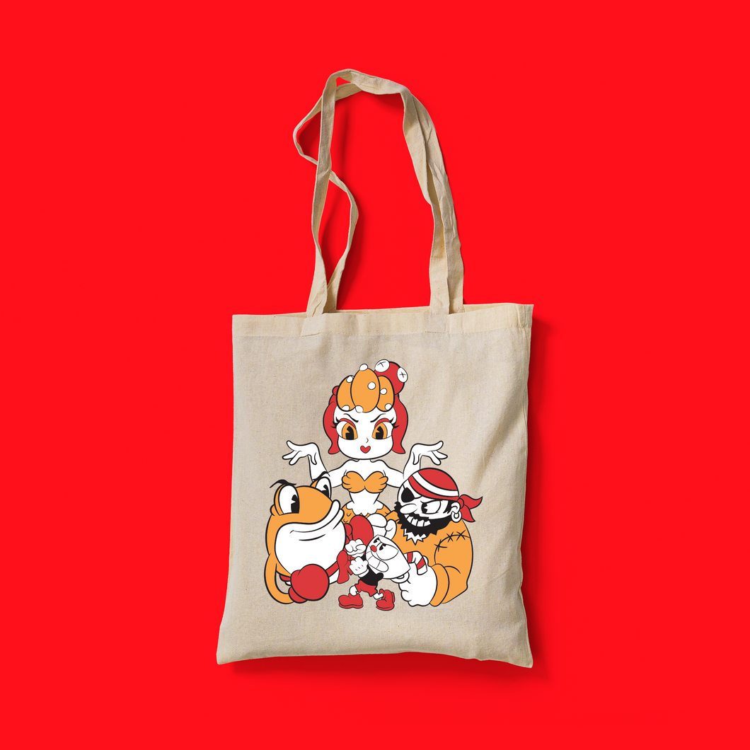 Totebag - Cuphead