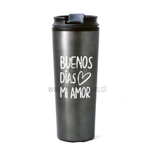 Cargar imagen en el visor de la galería, Mug Térmico - Buenos Días Personalizado
