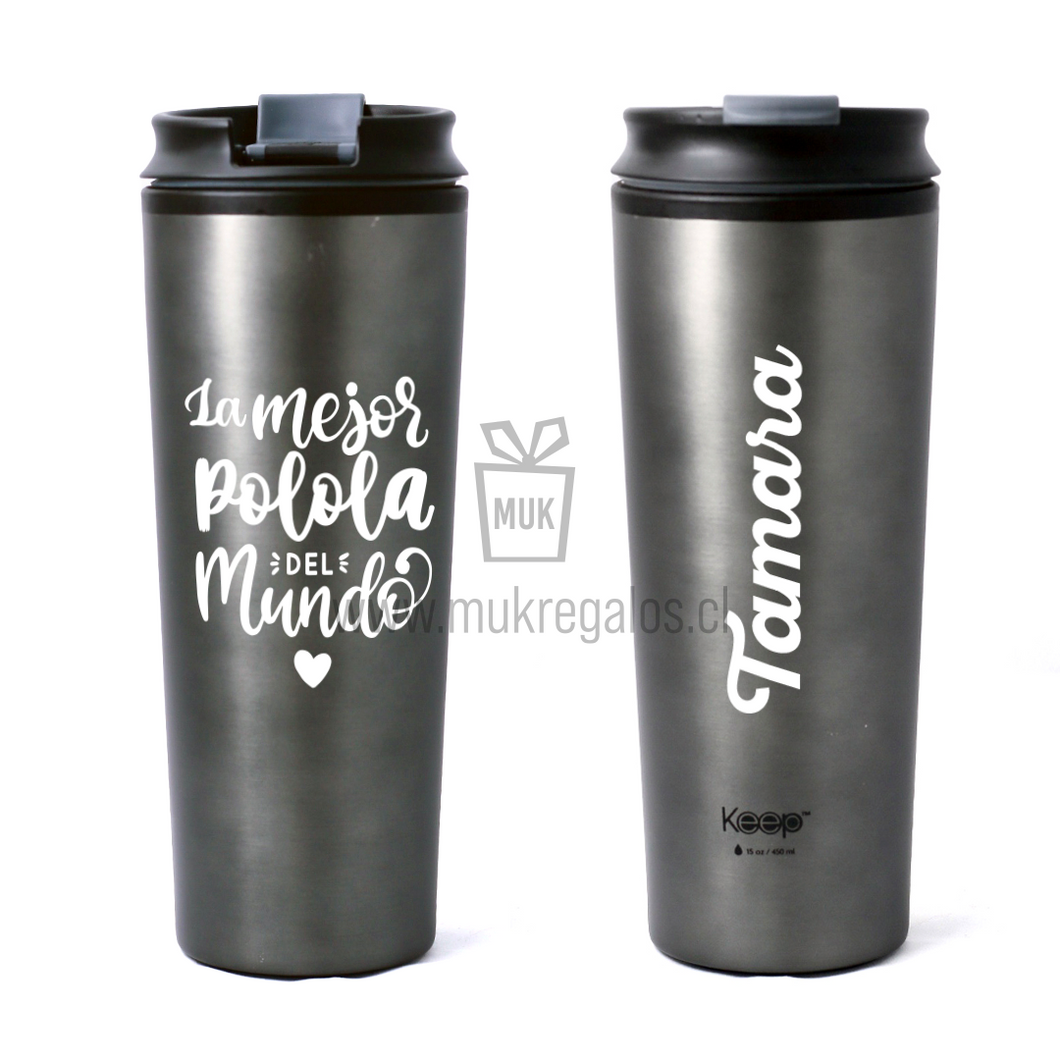 Mug Térmico - Mejor Polola Personalizado