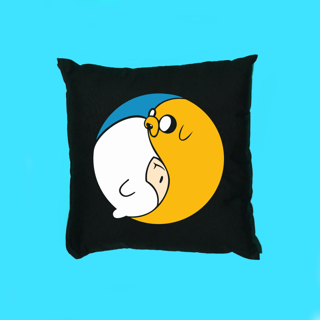 Cojín - Finn & Jake Ying Yang