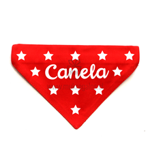 Cargar imagen en el visor de la galería, Bandana Mascota - Estrellas Personalizada
